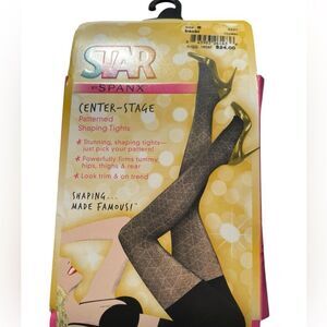 PATTERNED SHAPING‎ TIGHTS BY STAR BY SPANX, SIZE B